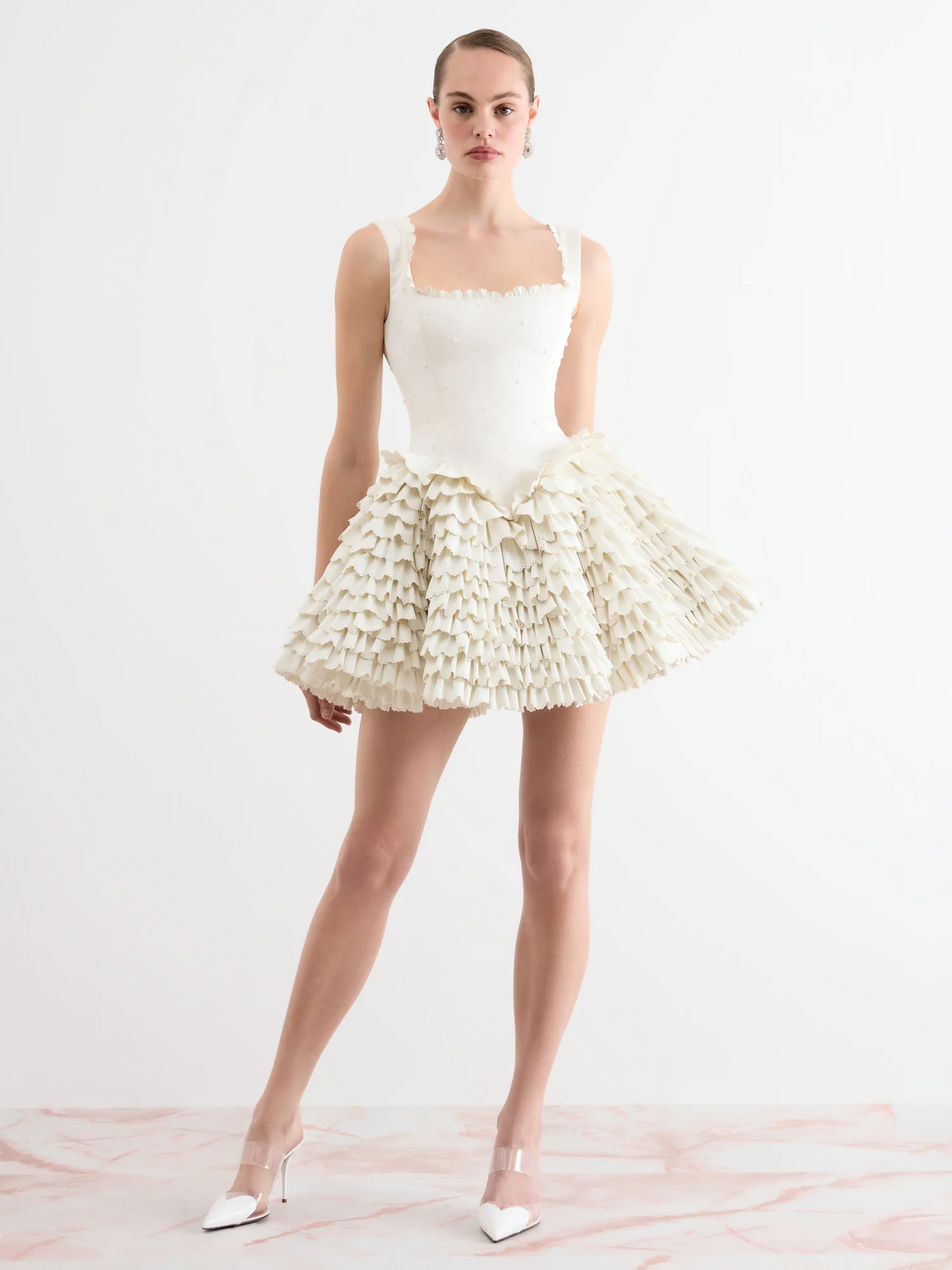 Ballerina Dress Faux Leather - Image 3