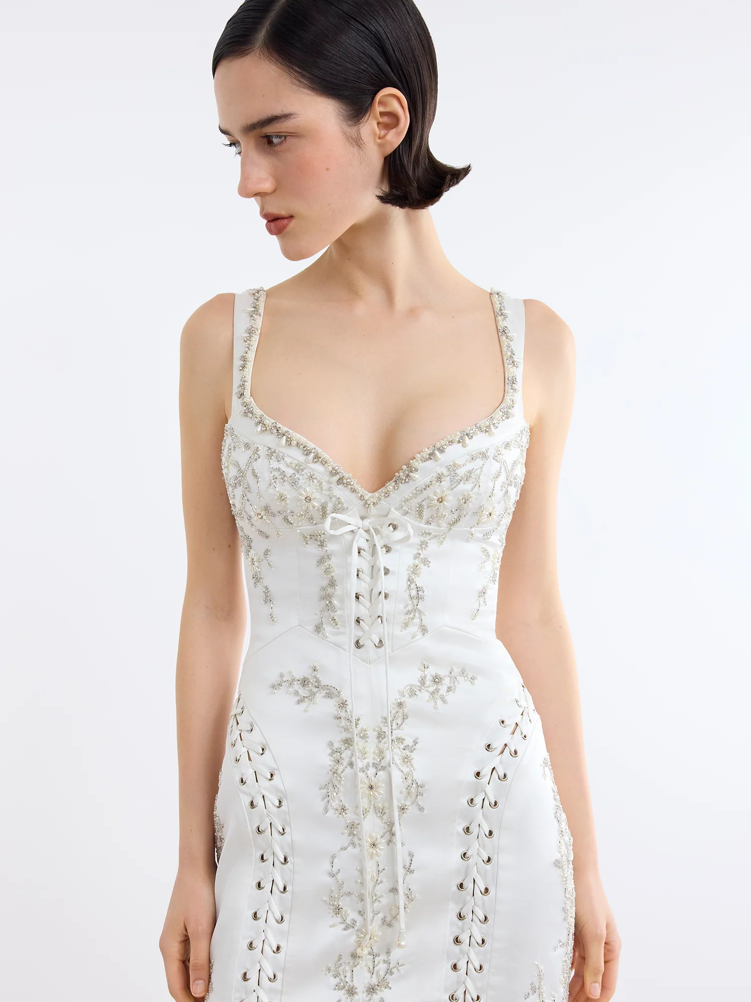 Bridal Brigitte Mini Dress - Image 6