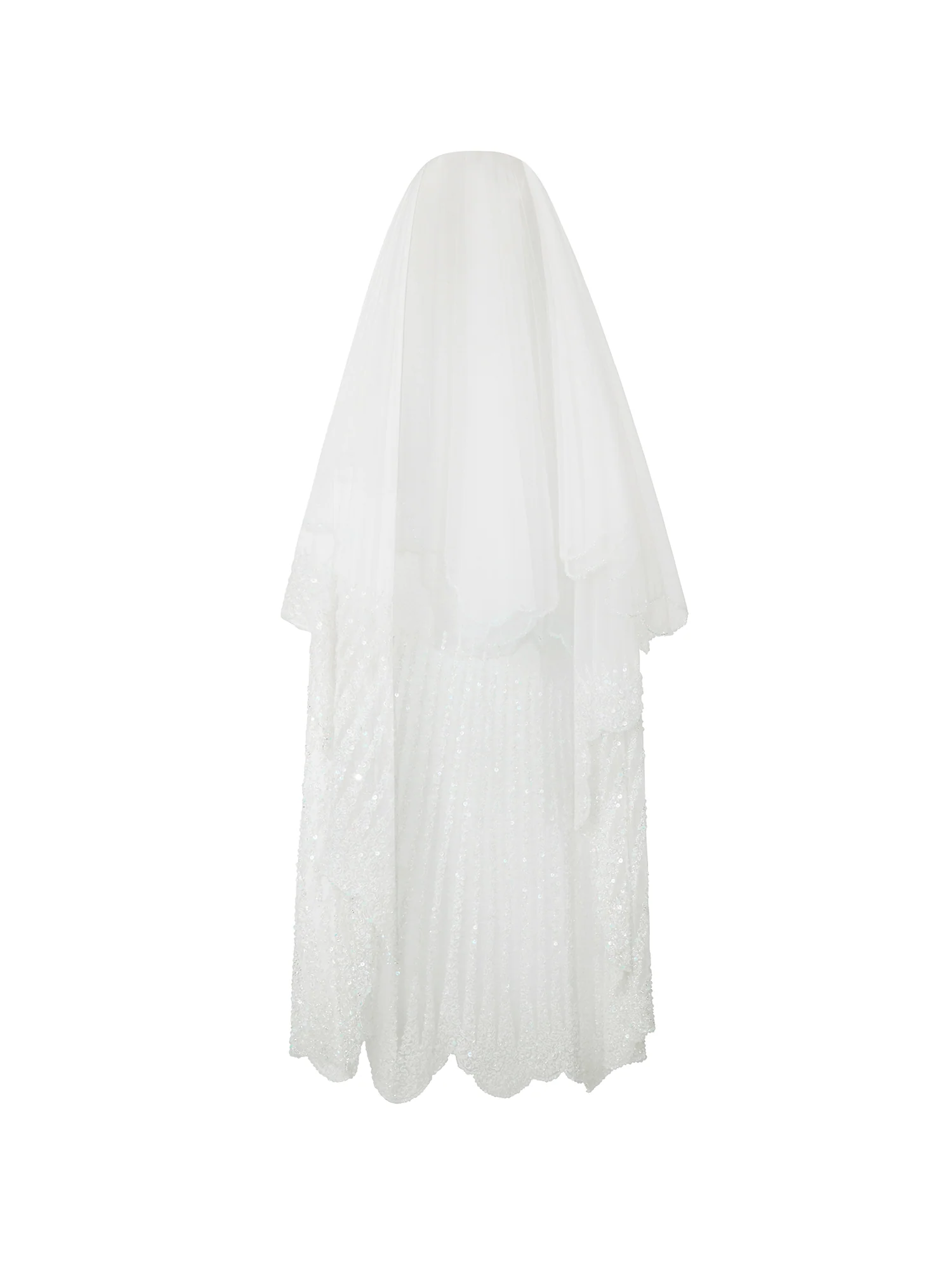 Bridal Chantilly Veil - Image 5