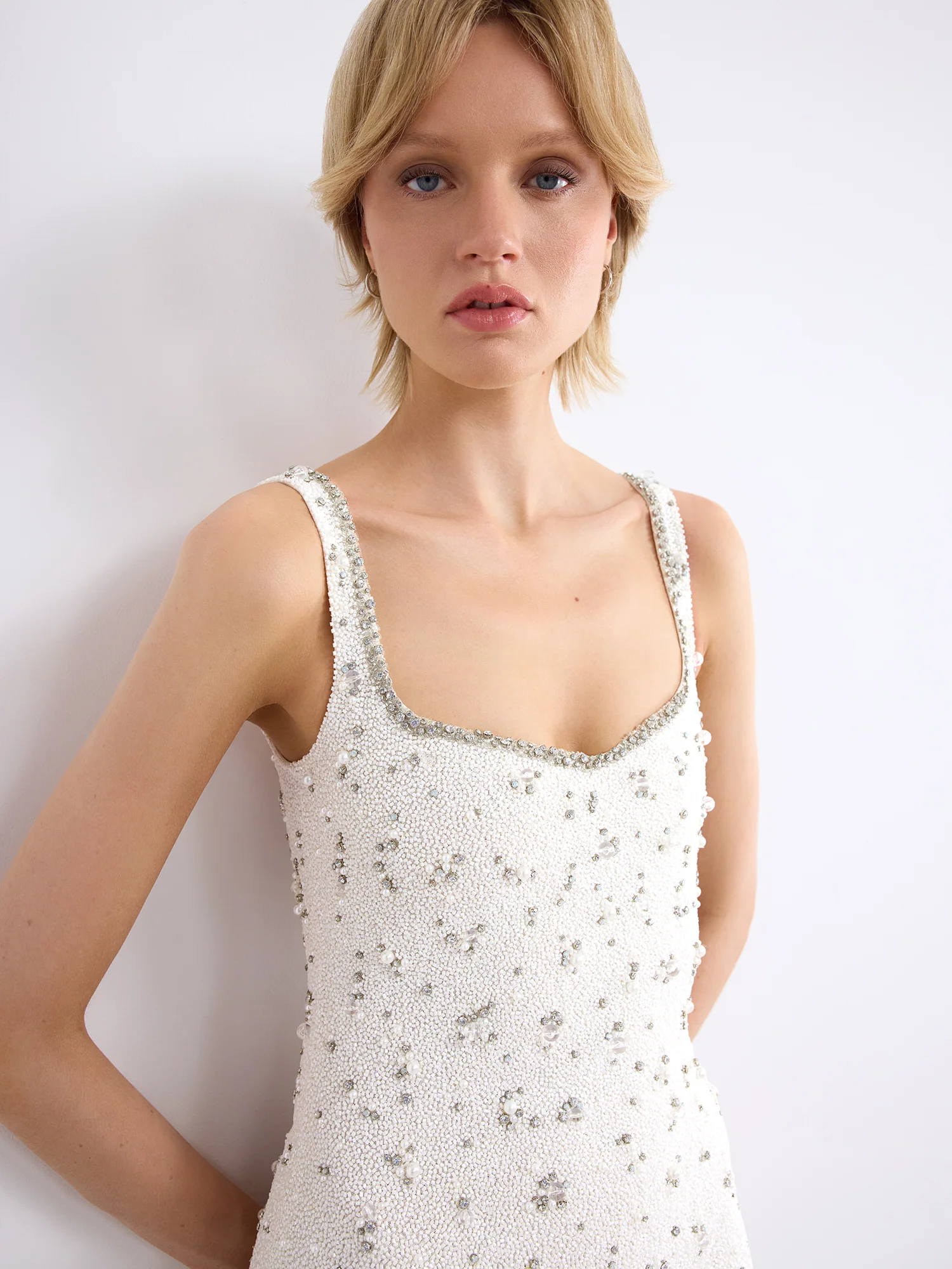 Bridal Crystal Dress - Image 4