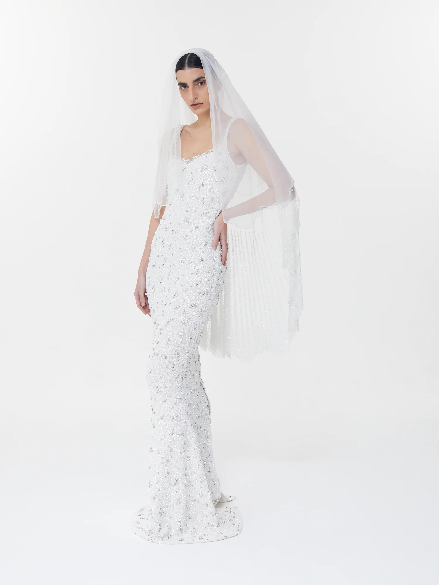 Bridal Crystal Gown - Image 4