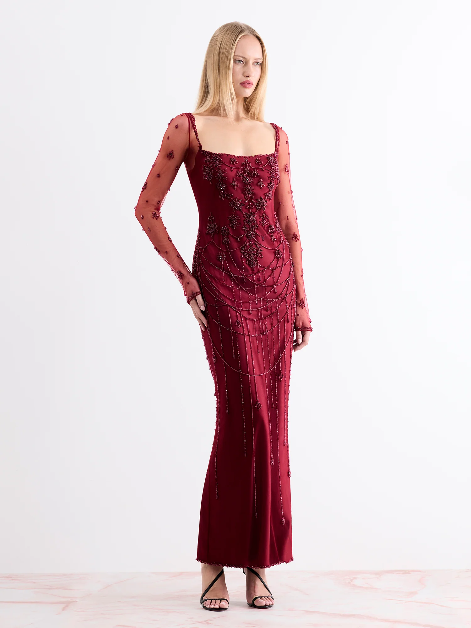 Chandelier Sheer Dress - Image 3