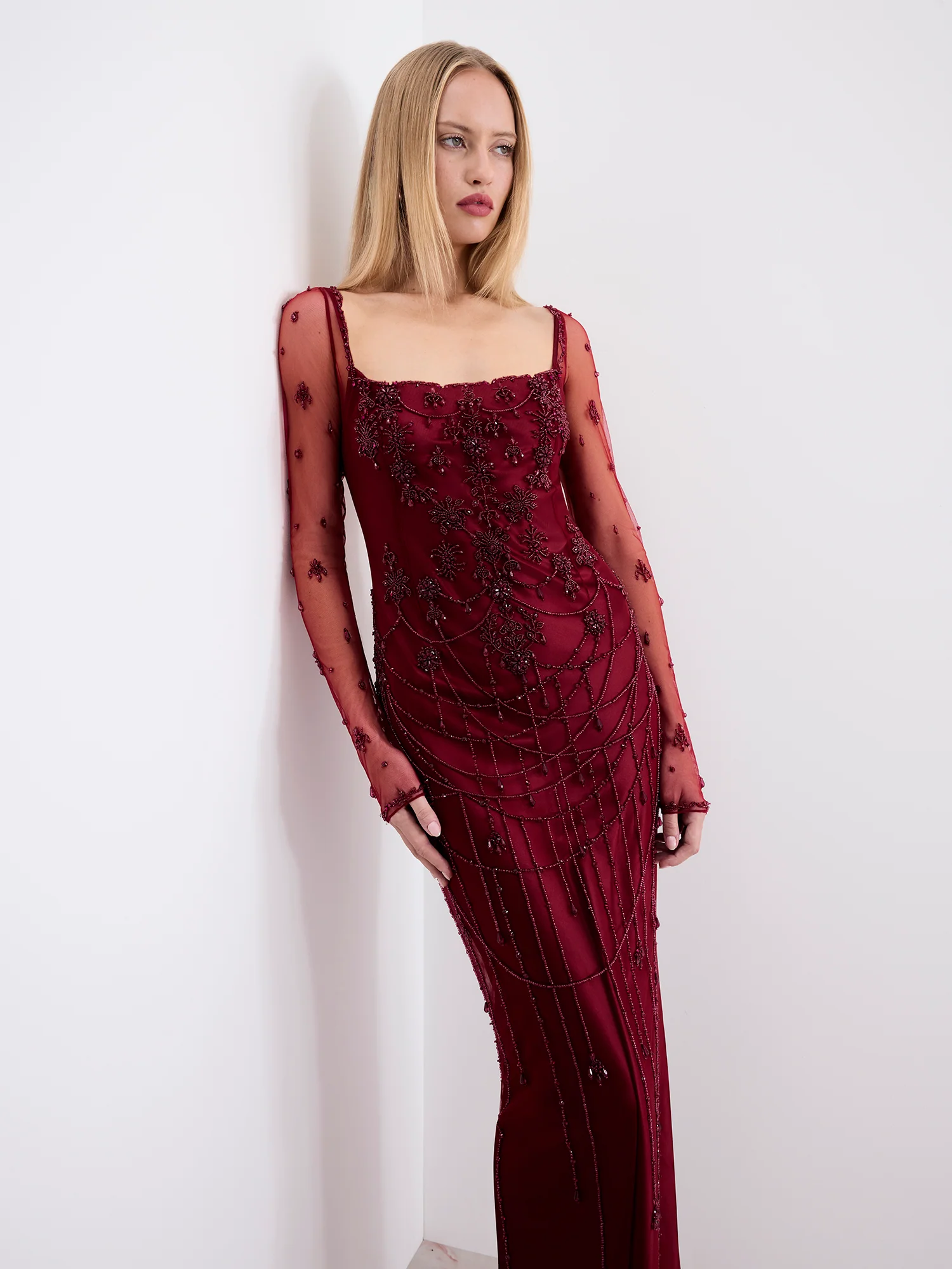 Chandelier Sheer Dress - Image 4