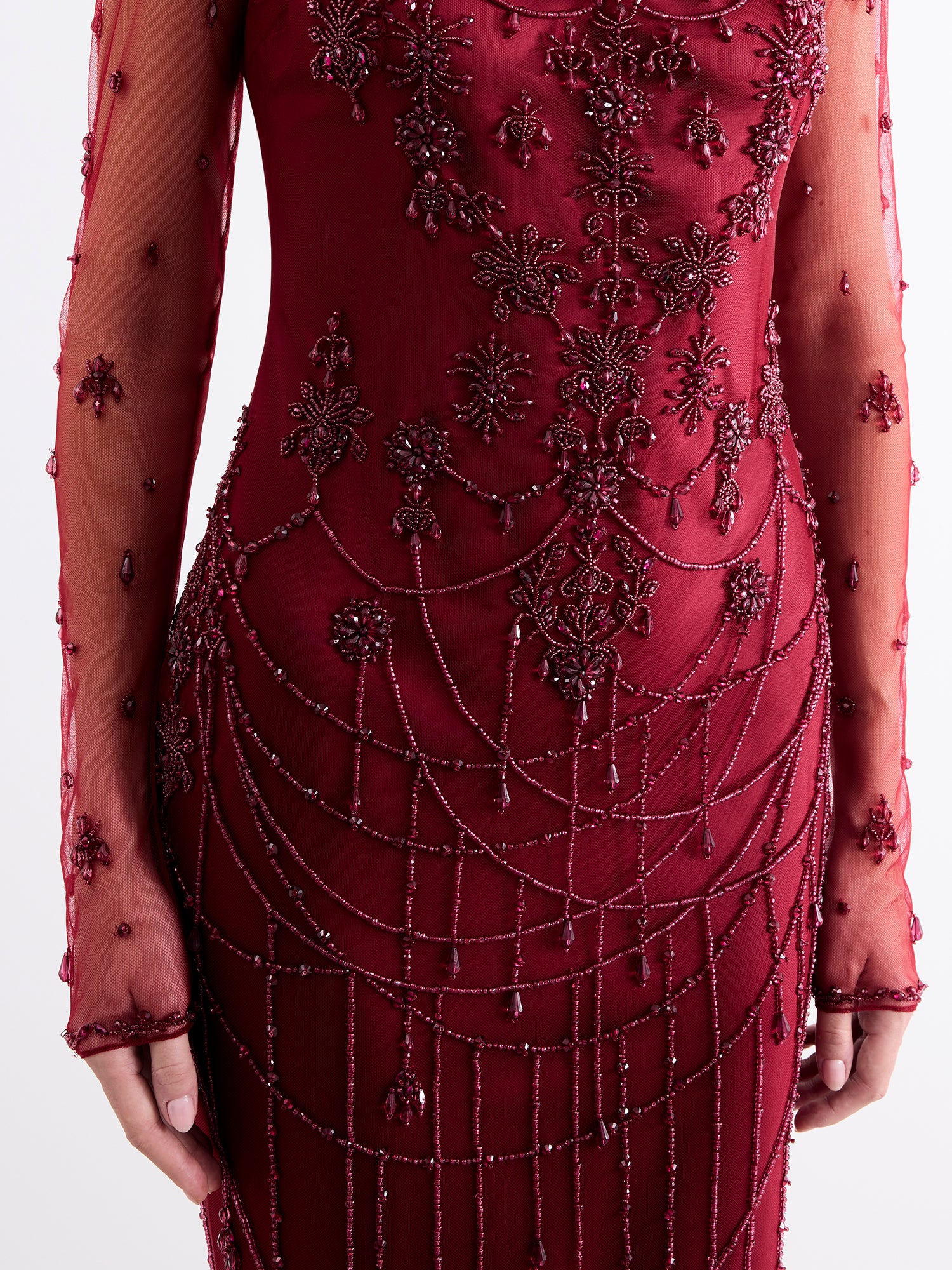 Chandelier Sheer Dress - Image 5