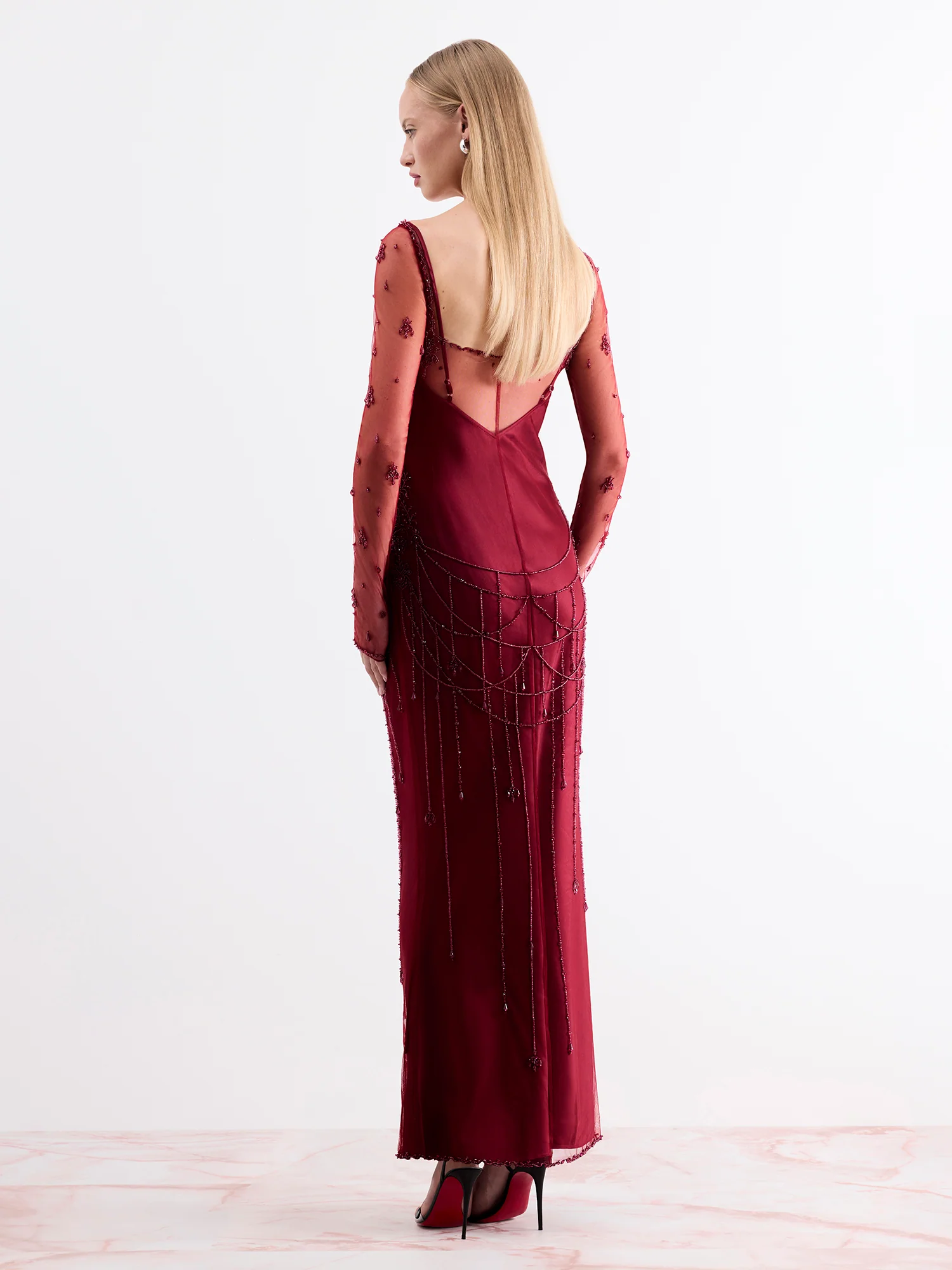 Chandelier Sheer Dress - Image 6