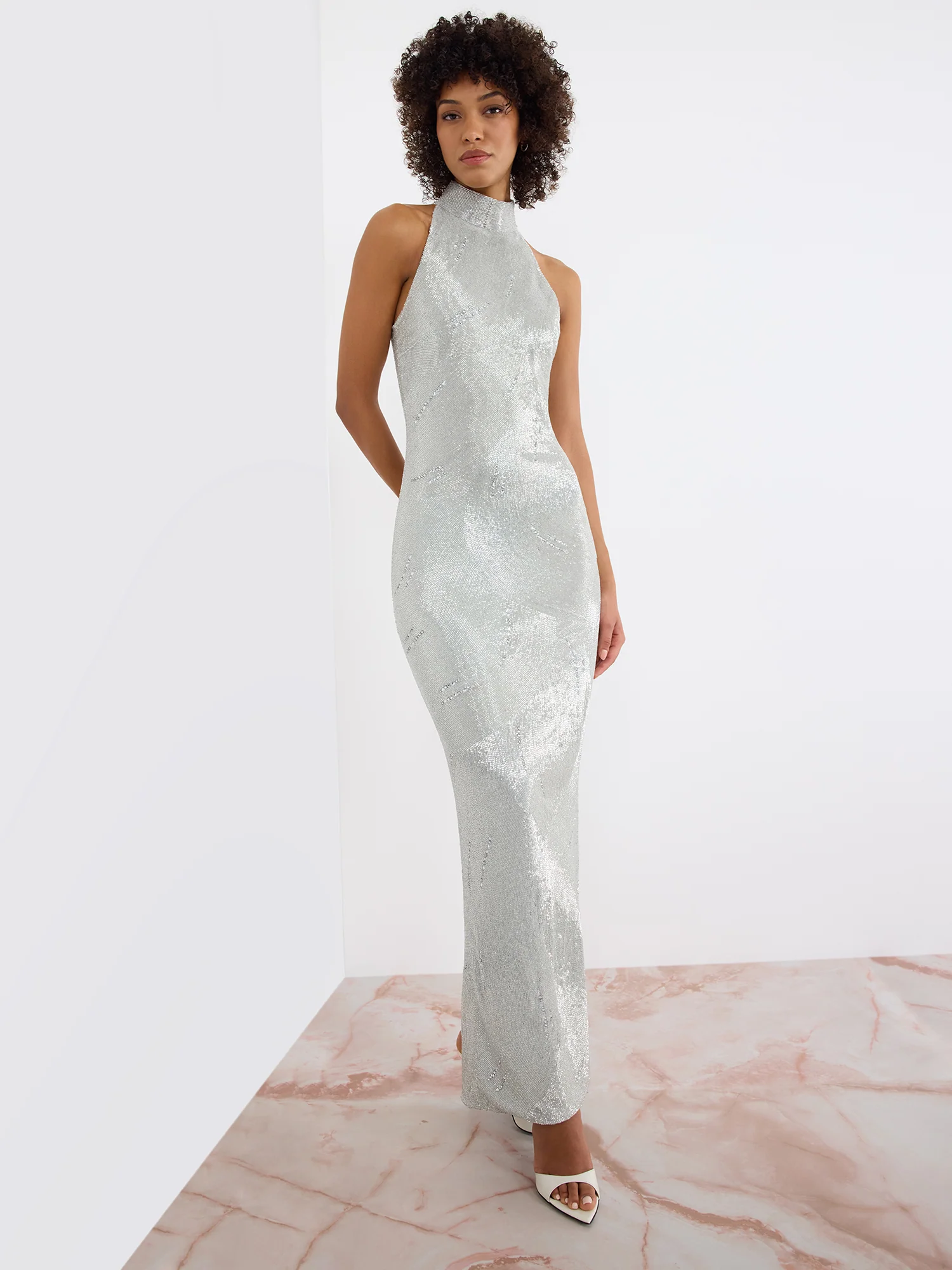 Delphine Necklace Dress
