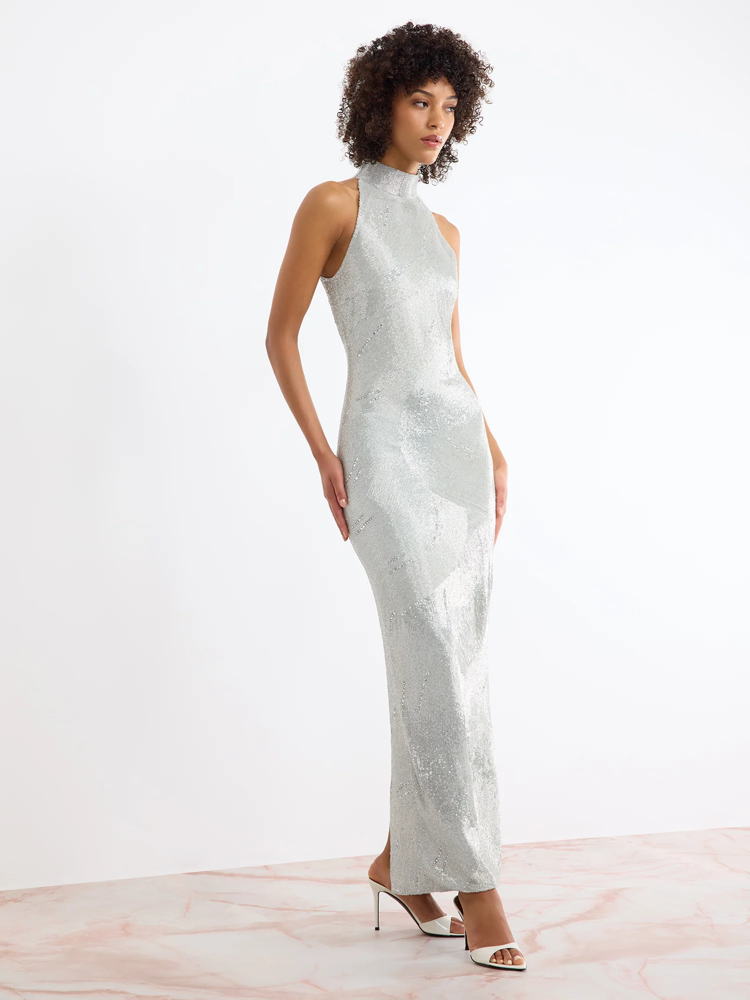 Delphine Necklace Dress - Image 4