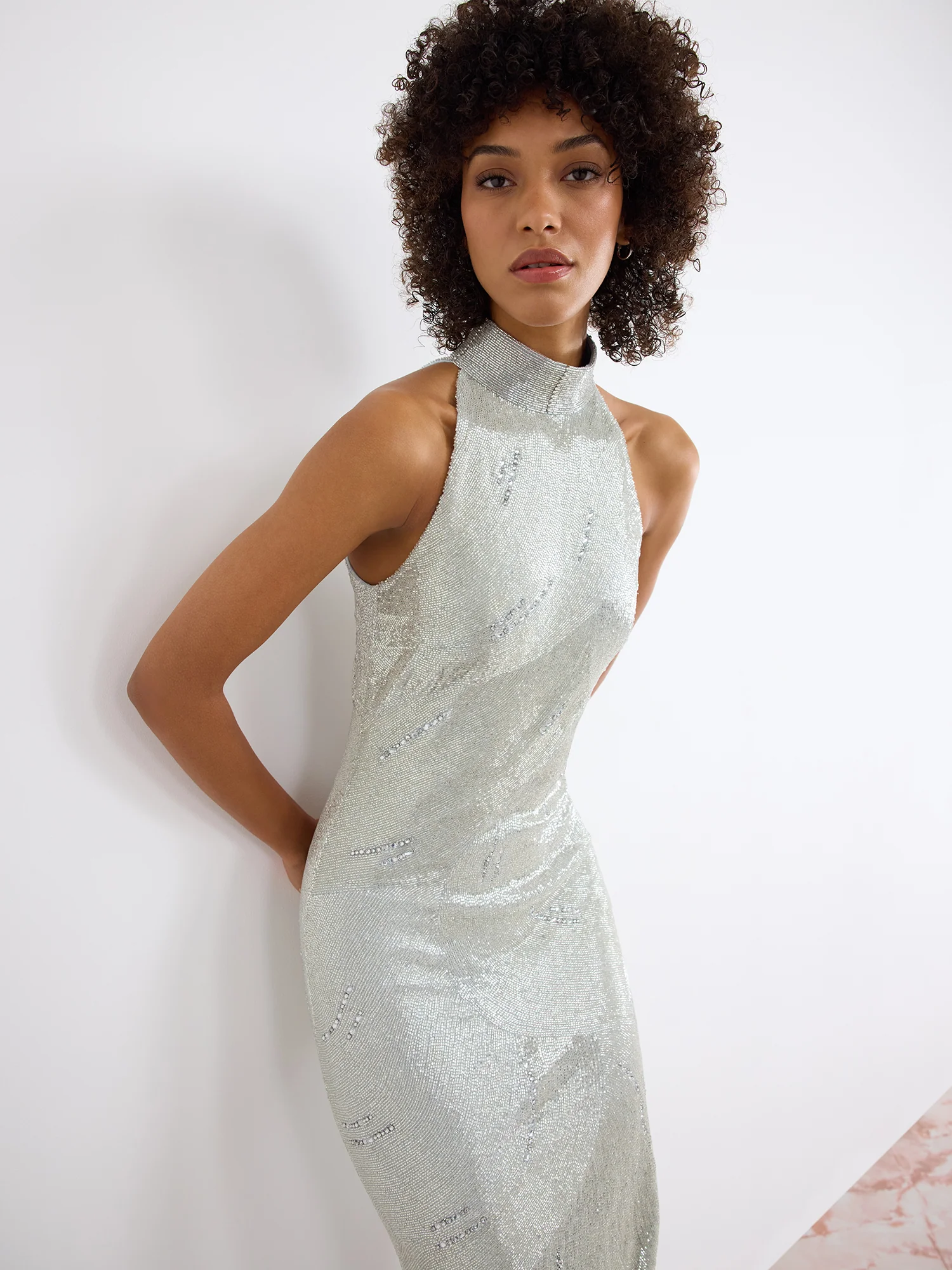 Delphine Necklace Dress - Image 5