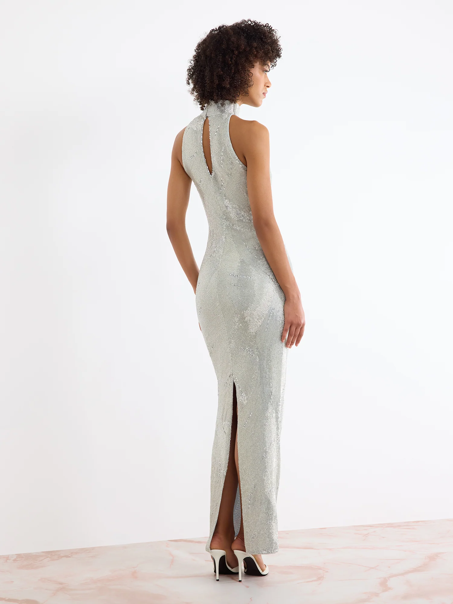 Delphine Necklace Dress - Image 7