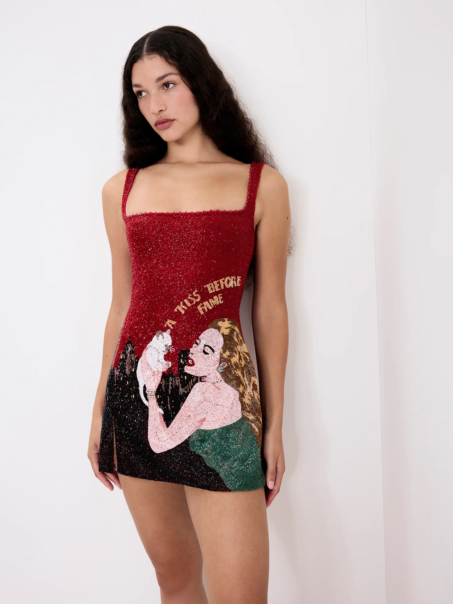 Kitten Mini Dress - Image 2