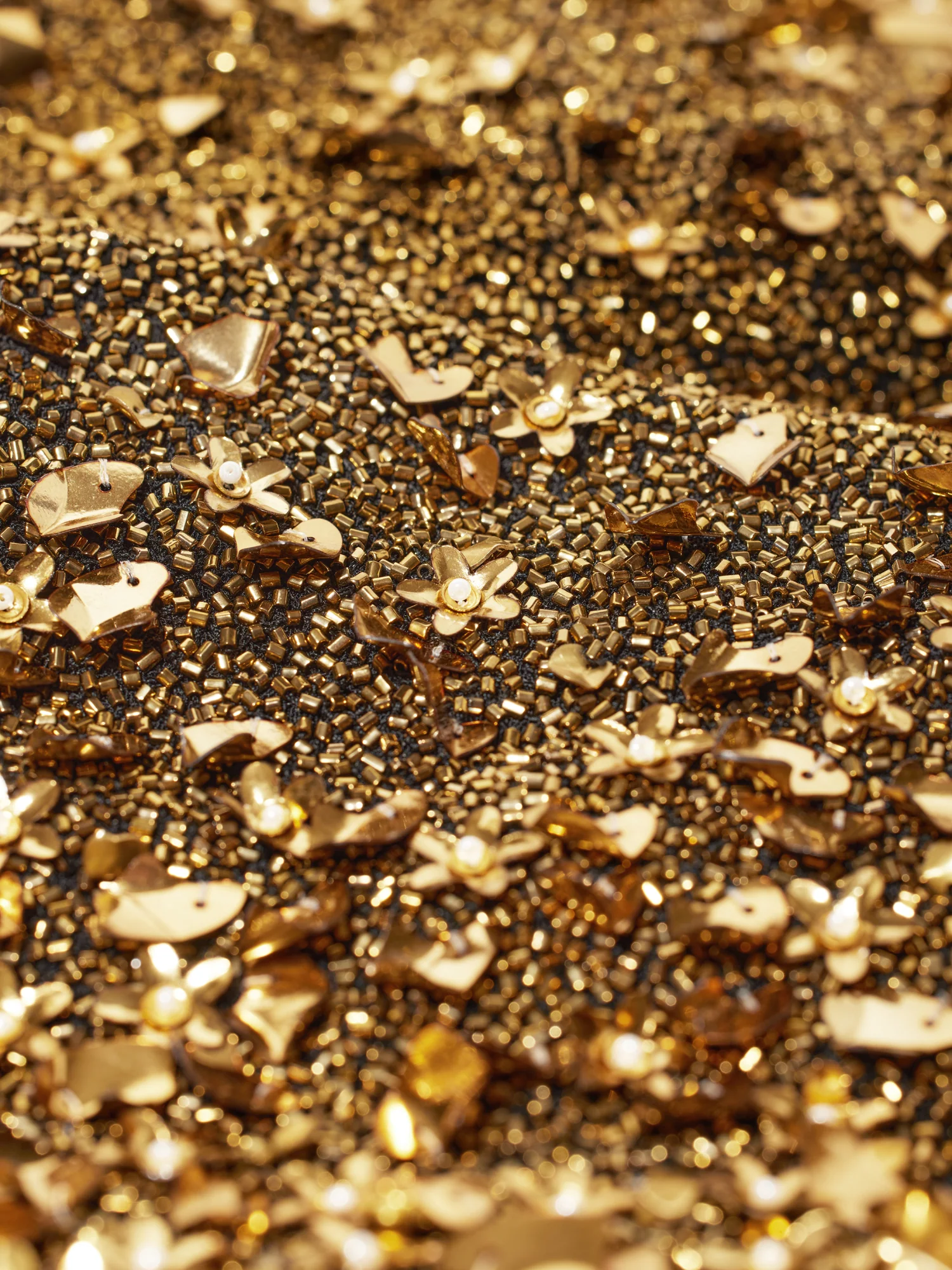 Midas Mini Dress Gold - Image 5