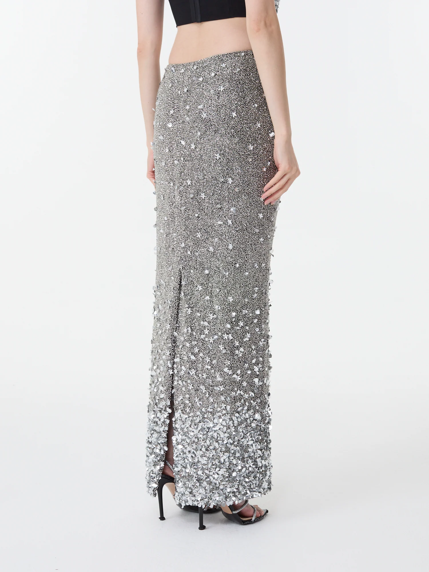 Midas Skirt Silver - Image 4
