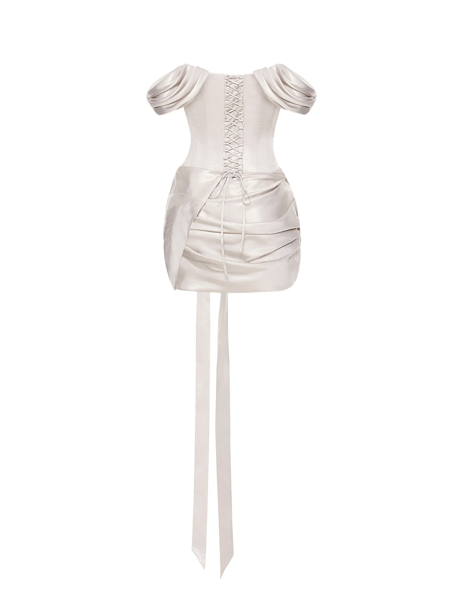 Paloma Crystal Mini Dress - Image 7