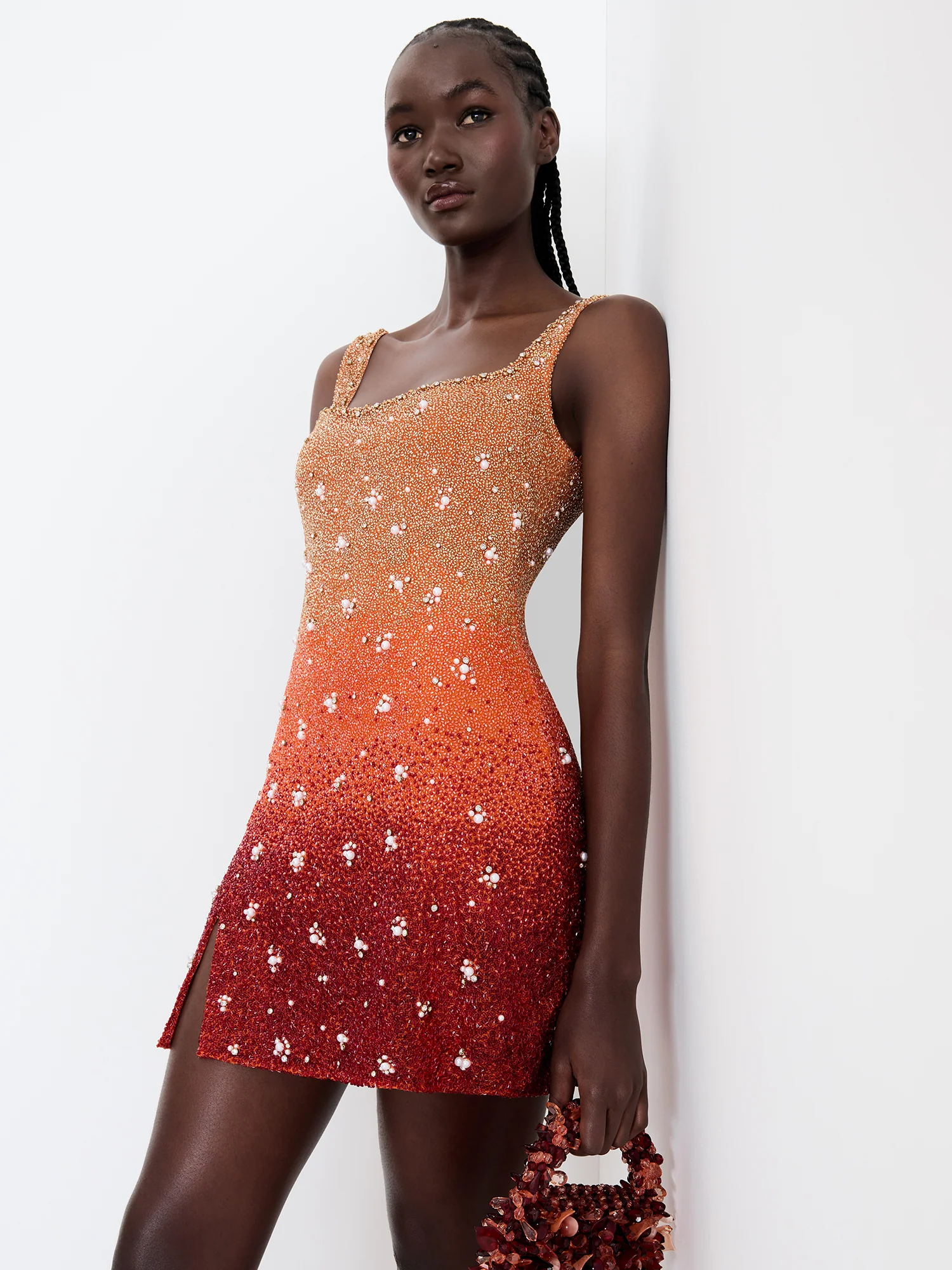 Phoenix Gradient Mini Dress - Image 4