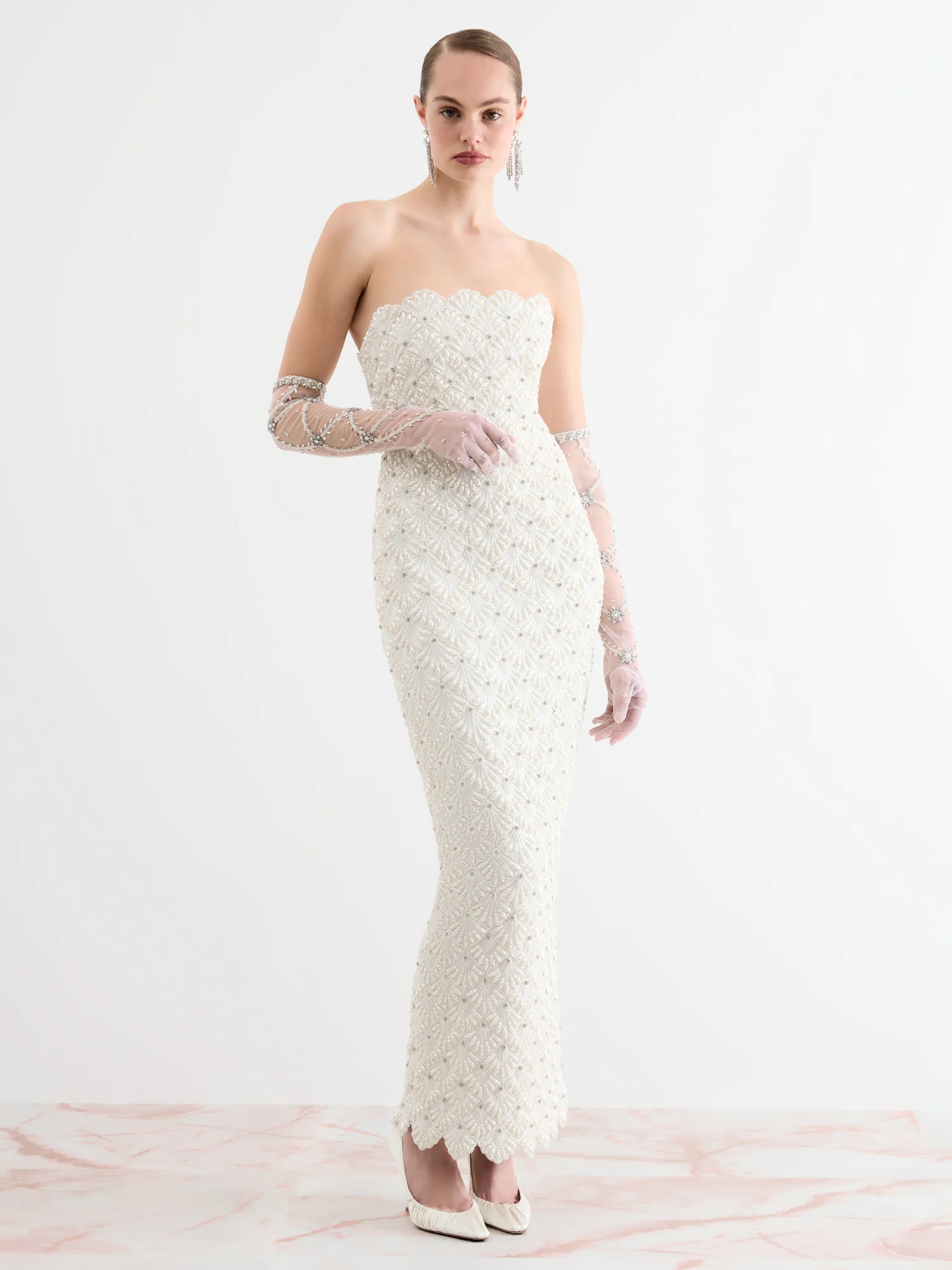Scallop Column Dress - Image 3
