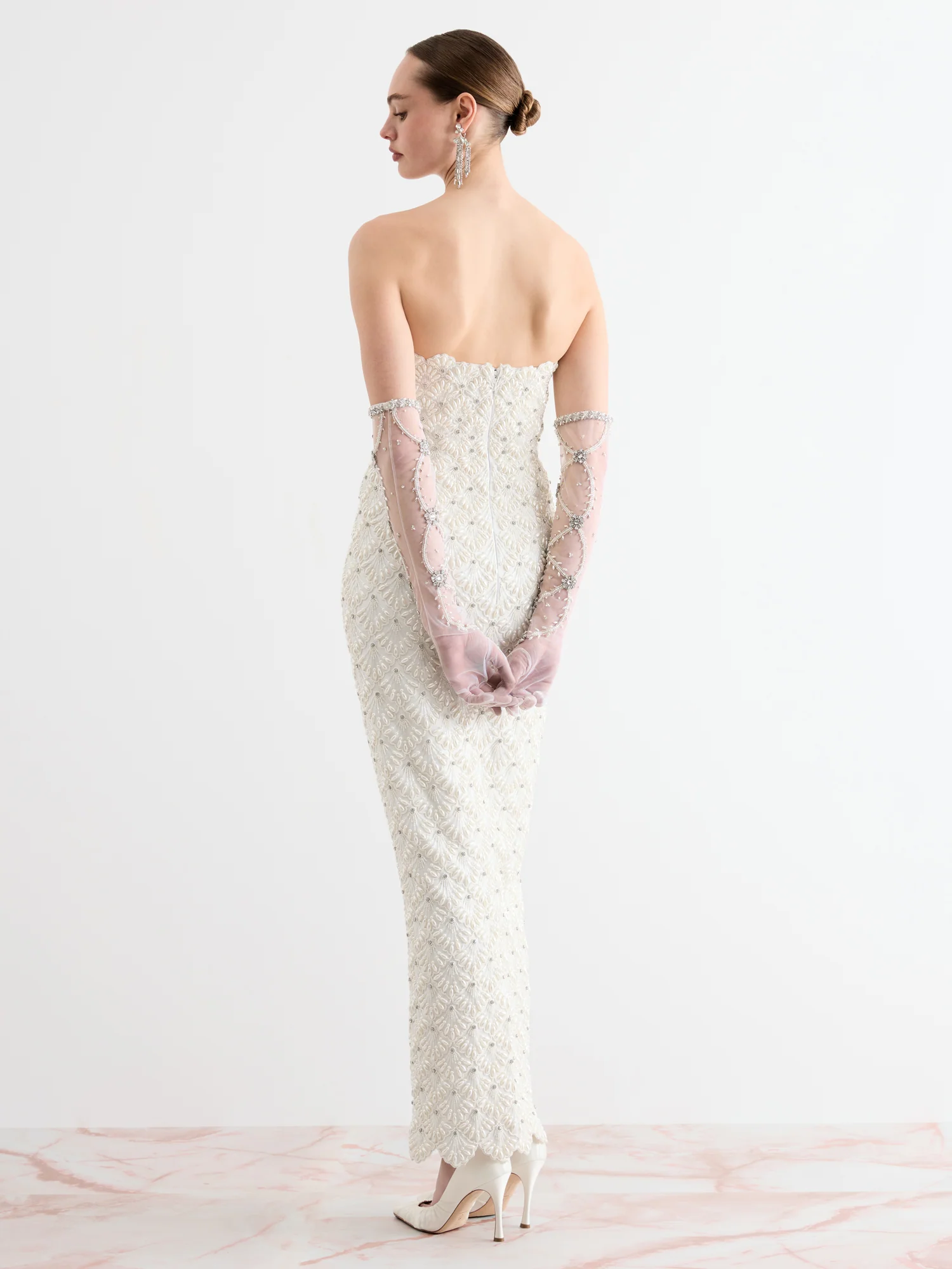 Scallop Column Dress - Image 5