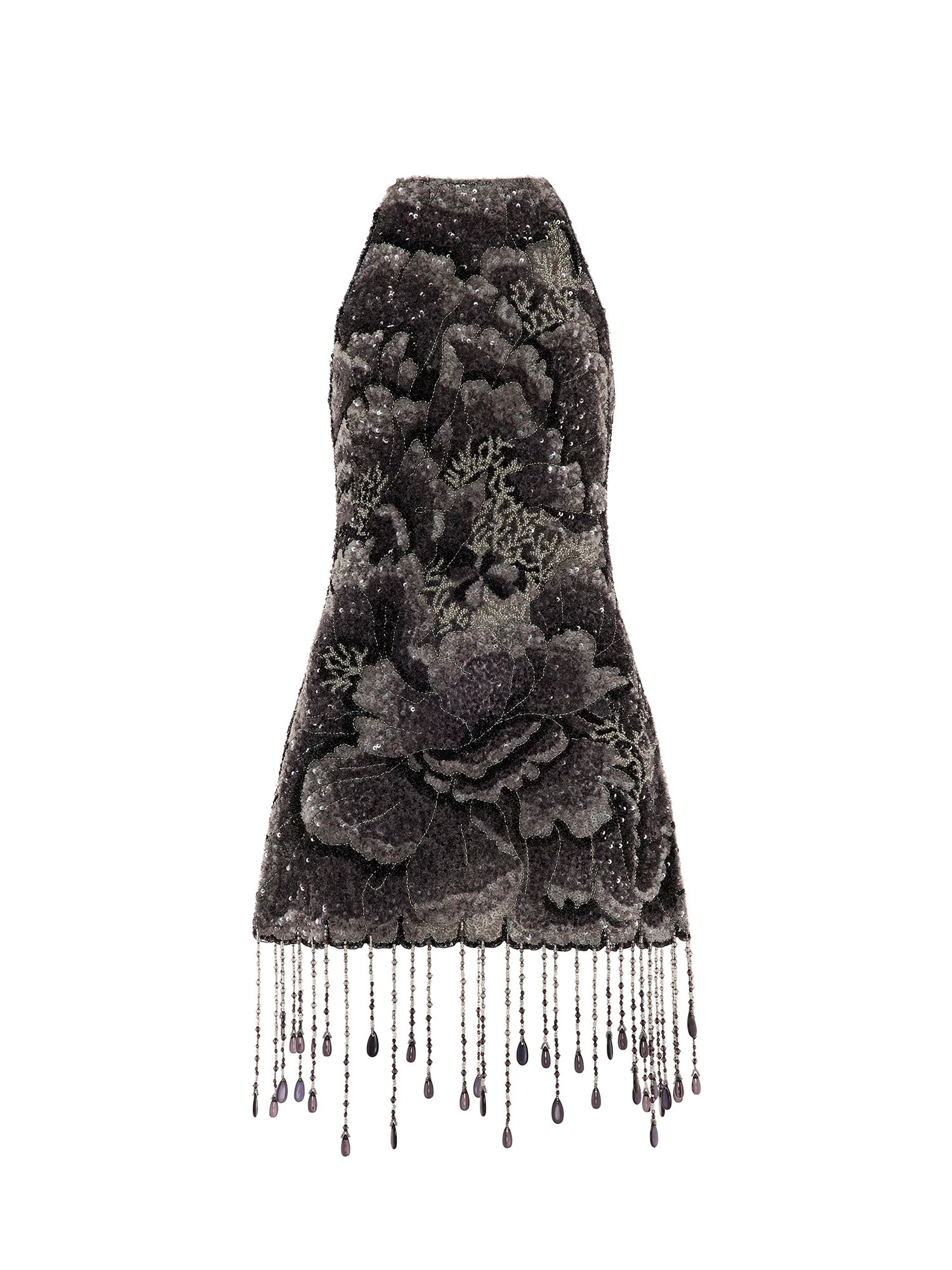 Sequinned Mini Dress