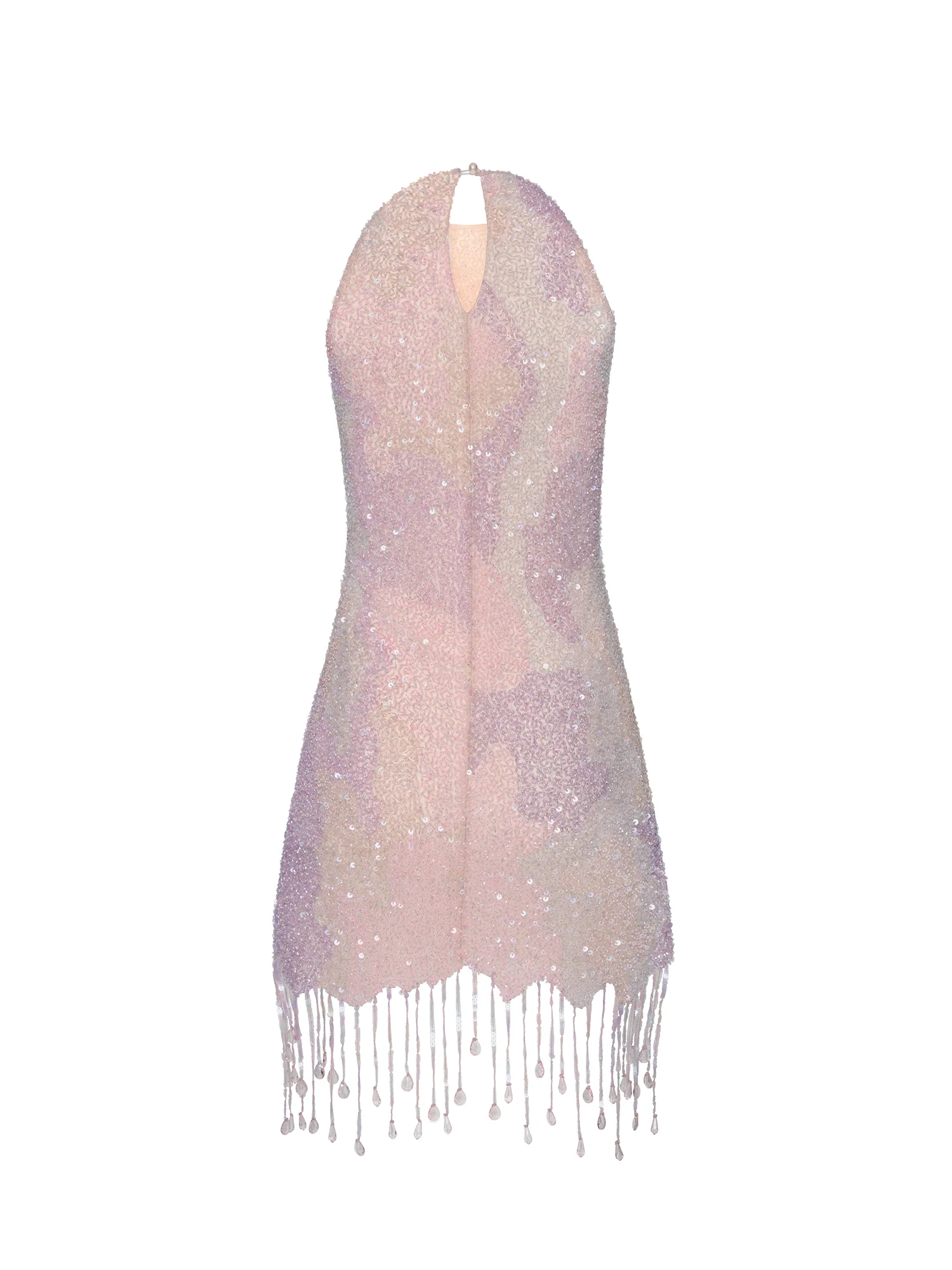 Sequinned Mini Dress - Image 8