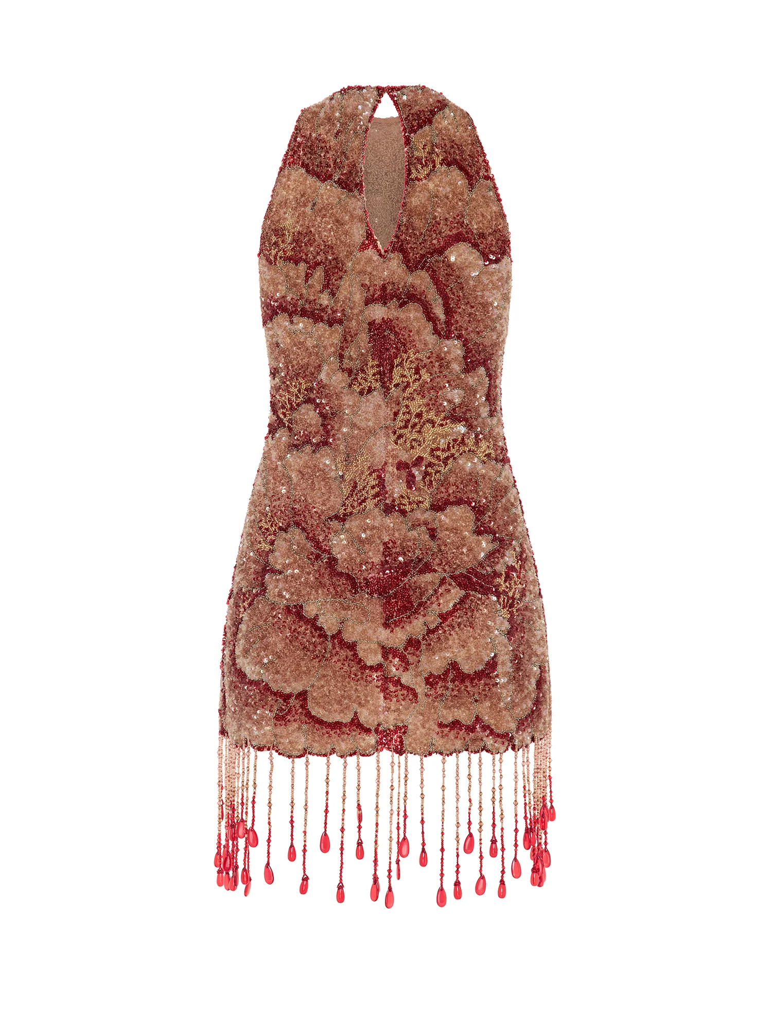 Sequinned Mini Dress - Image 8